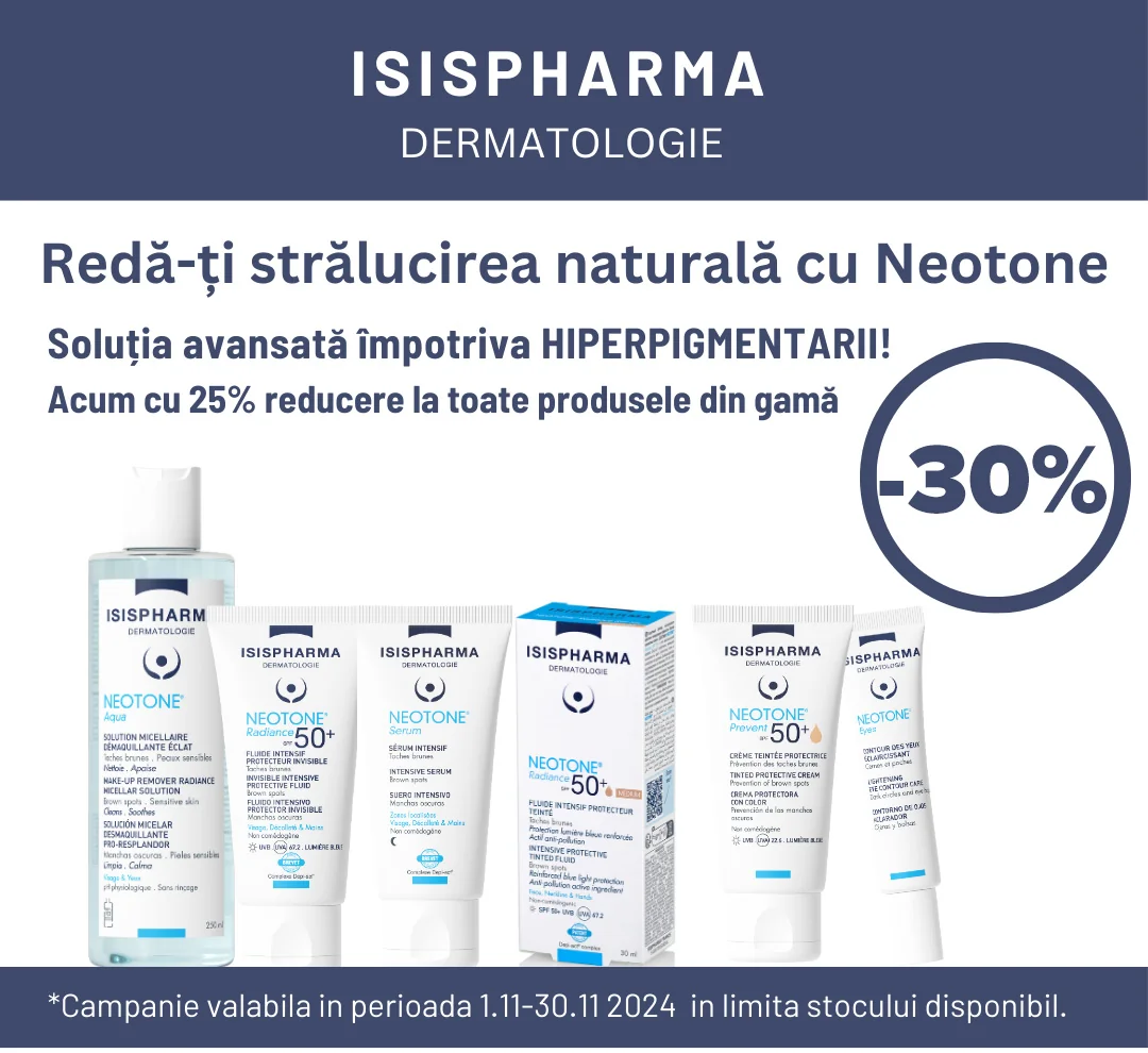 Ofertele lunii noiembrie 2024 Isis Pharma Neotone