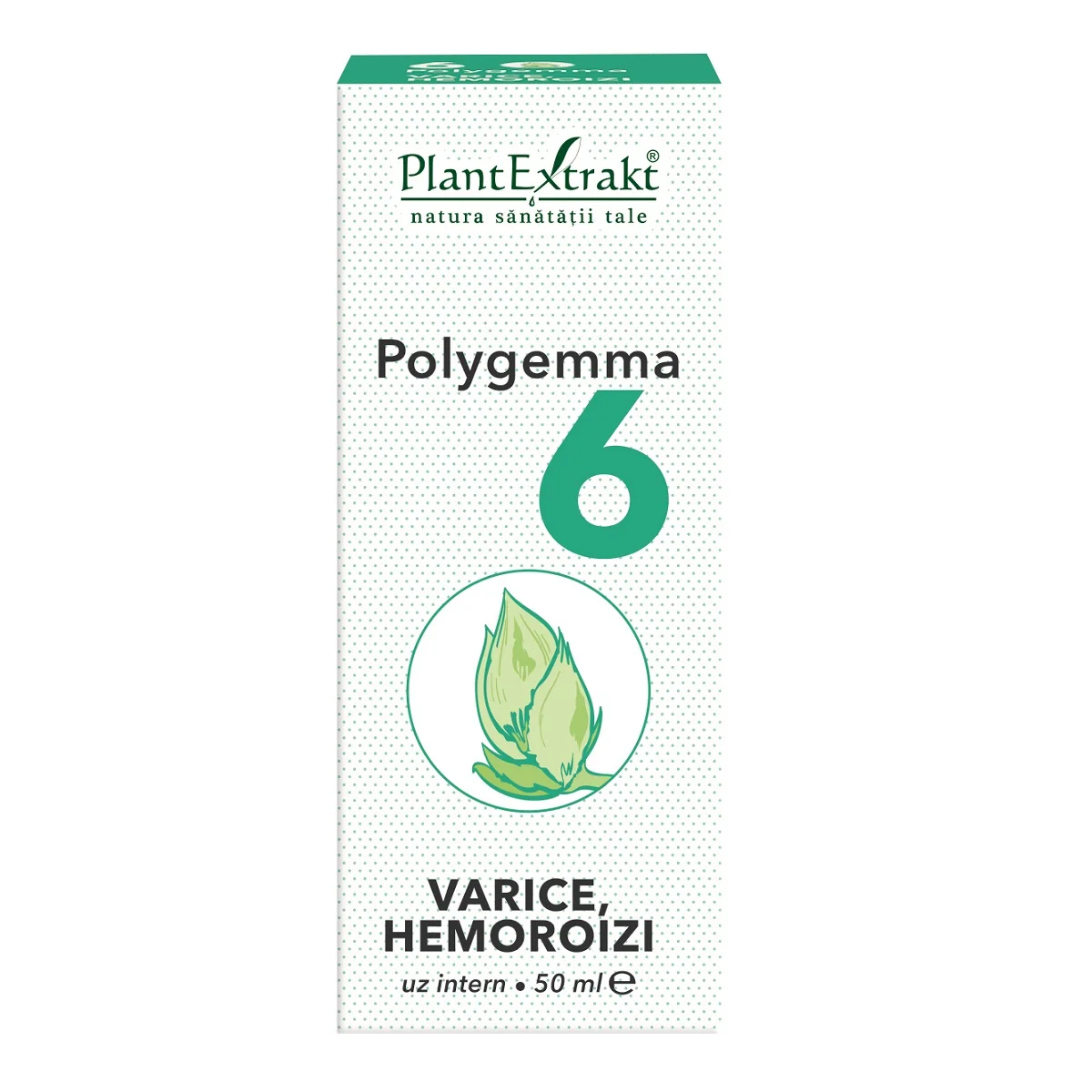 Polygemma 6 Varice si hemoroizi, 50ml, PlantExtrakt