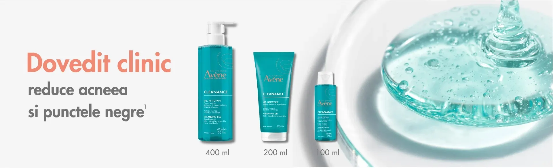 Cleanance Avene - beneficii