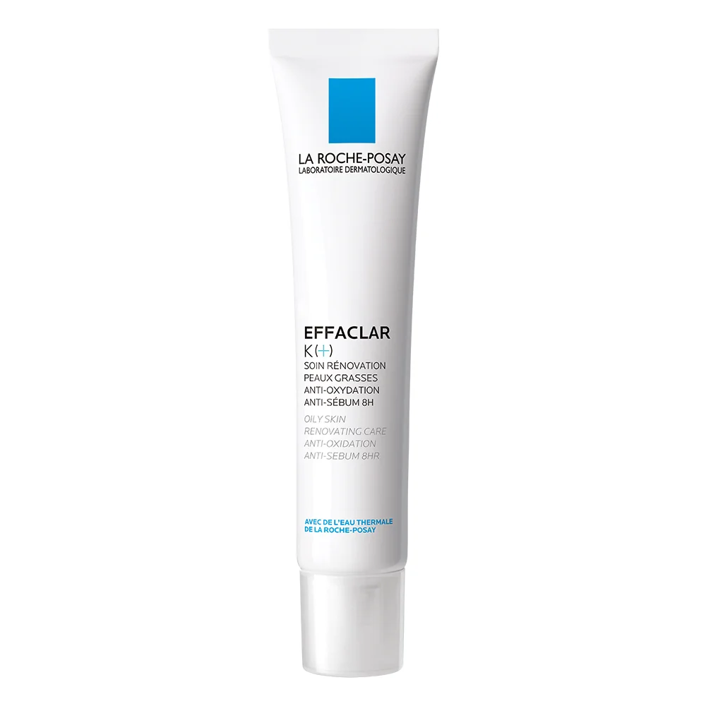 Crema fluida renovatoare pentru ten gras 8h Effaclar K+, 40ml, La Roche-Posay 