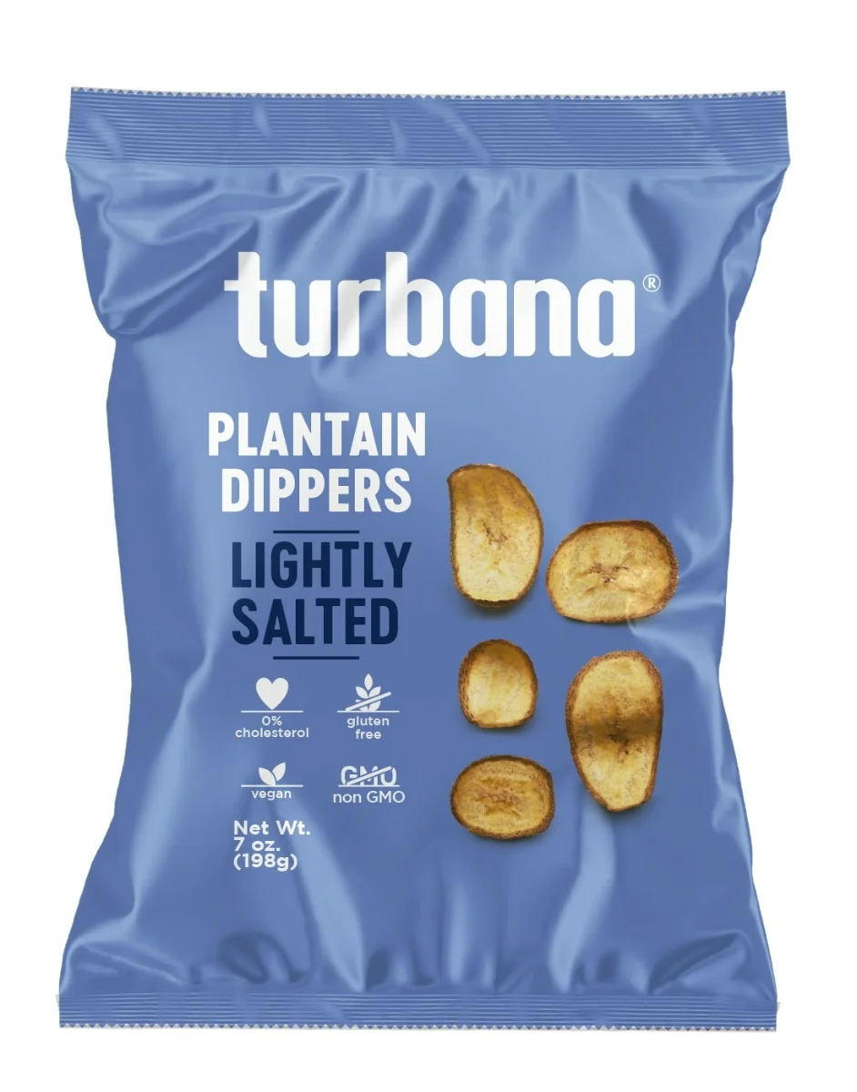 Chips de plantan dippers, 198g, Turbana