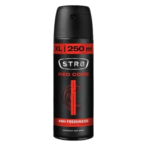 Deodorant spray pentru barbati Red Code, 250ml, STR8