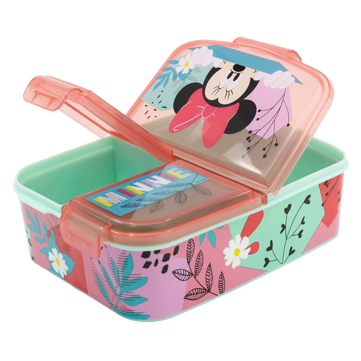 Cutie compartimentata sandwich Minnie, 1 bucata, Kidscenter 