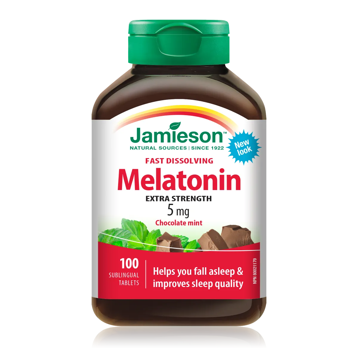 Melatonina 5mg, 100 tablete sublinguale, Jamieson 