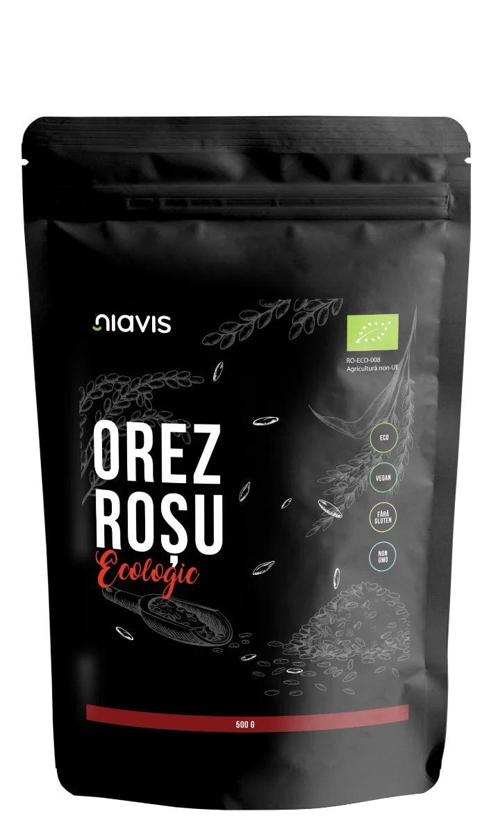 Orez rosu ecologic, 500g, Niavis