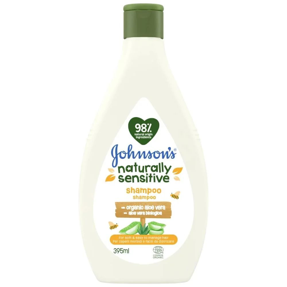 Sampon Johnson's Baby Naturally Sensitive, 395ml, Johnson&Johnson