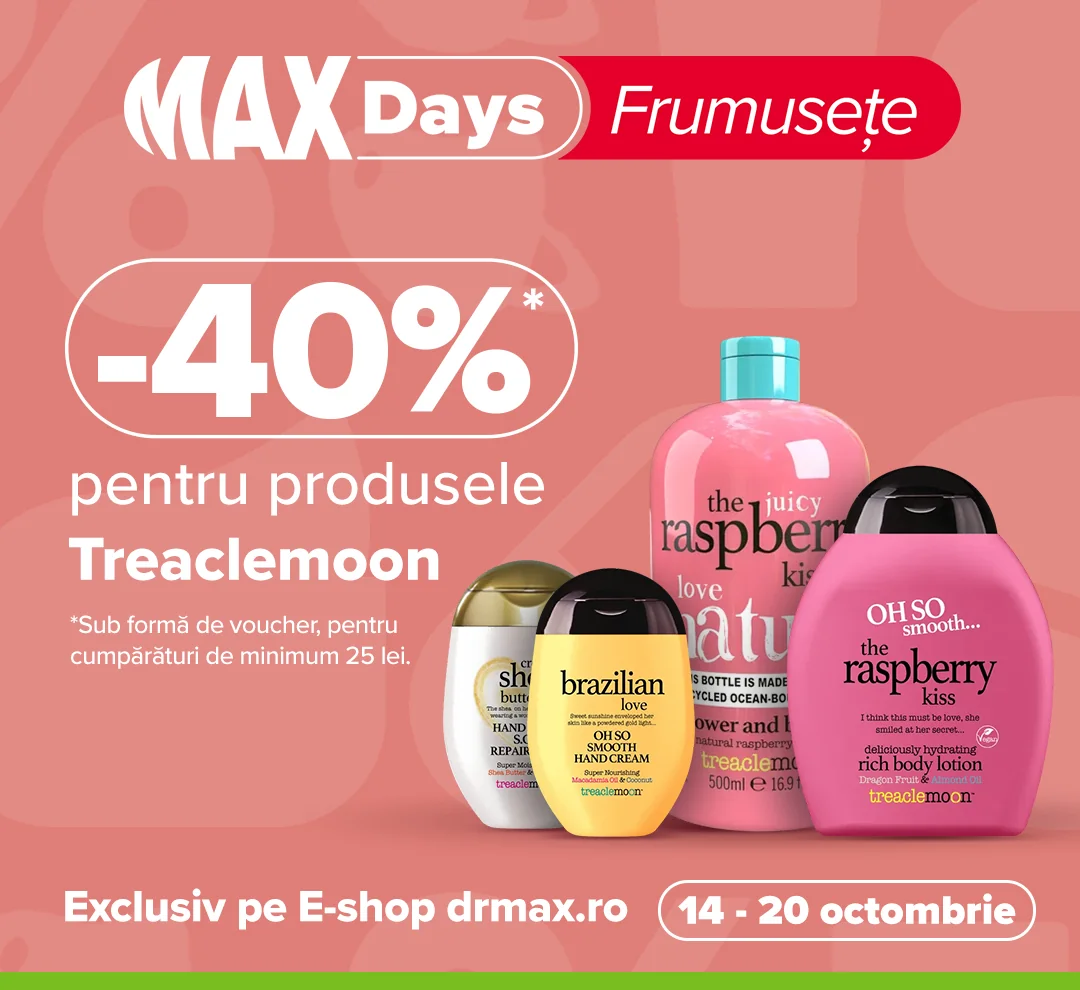 Max Days Frumusete Octombrie 2024 Treaclemoon