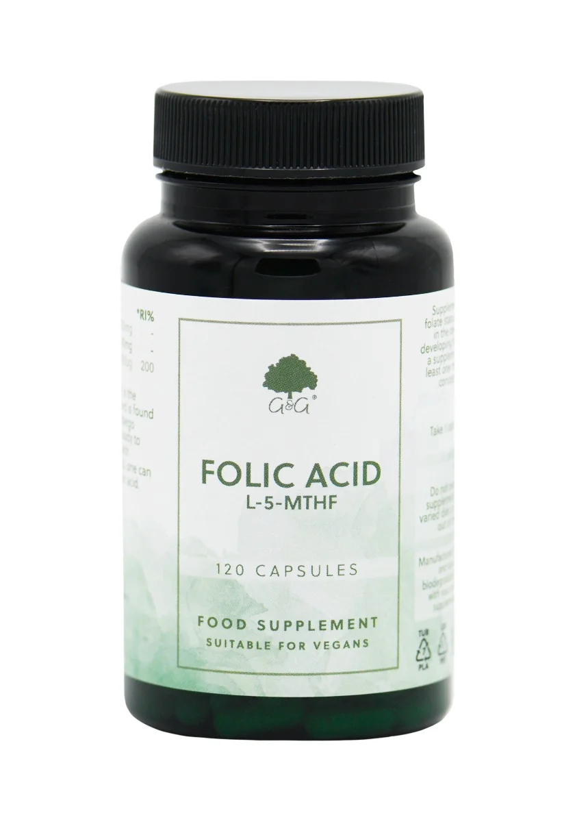 Acid folic 400µg, 120 capsule, G&G