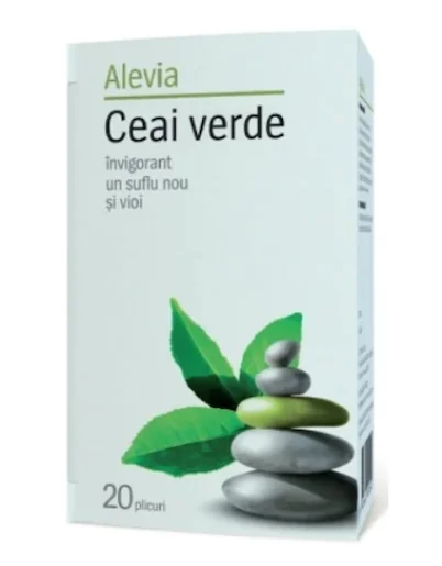 Ceai Verde, 20 plicuri, Alevia