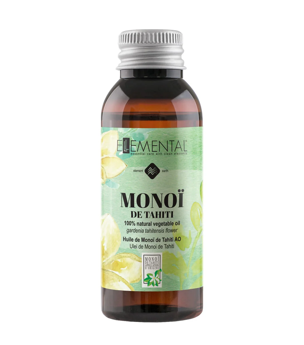 Ulei natural de Monoi de Tahiti AO, 50ml, Ellemental