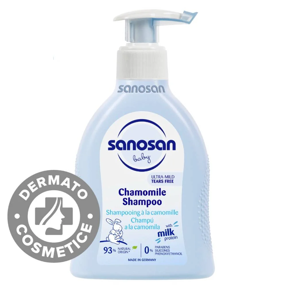 Sampon cu musetel Baby, 200ml, Sanosan 