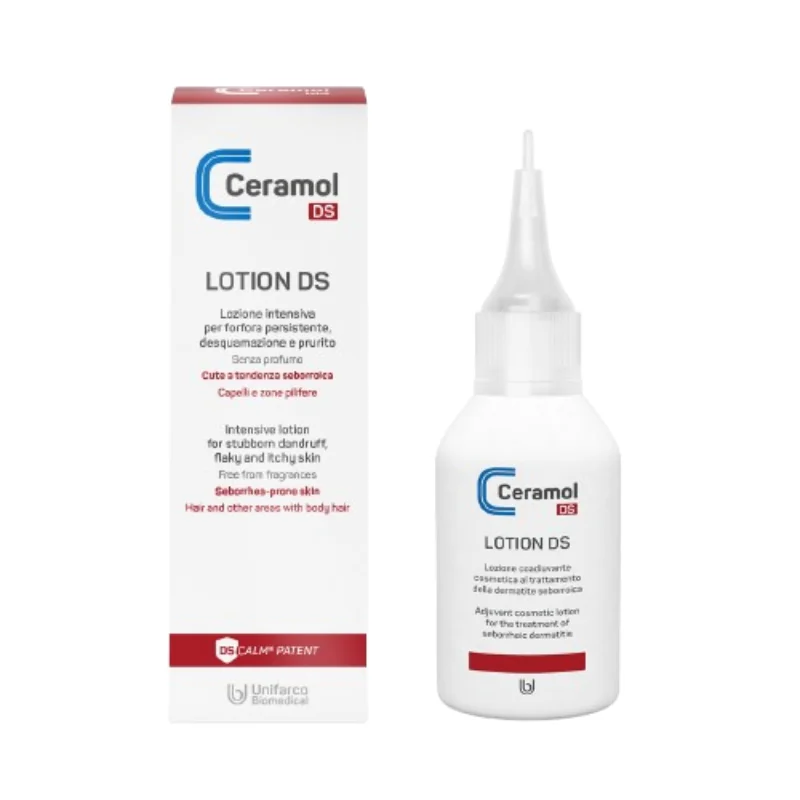 Lotiune tratament pentru dermatita seboreica DS, 50ml, Ceramol 