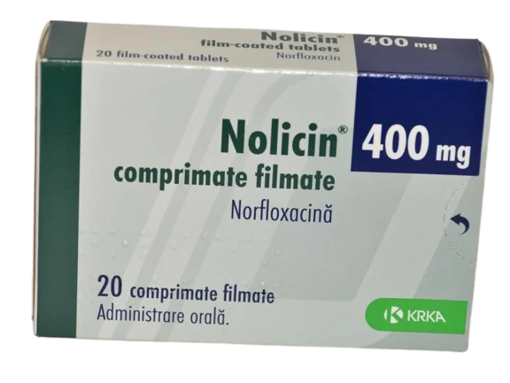 Nolicin 400mg, 20 comprimate, KRKA