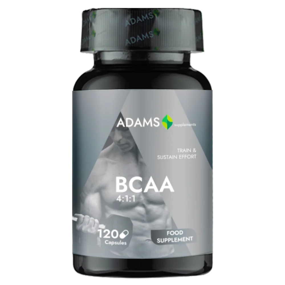 BCAA 4:1:1 2000mg, 120 capsule, Adams Vision