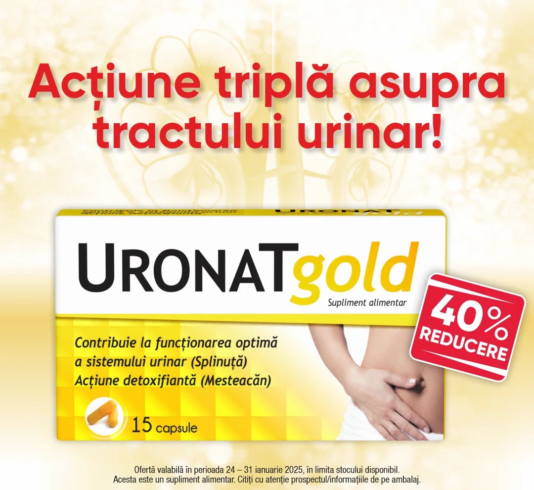 Oferta campanie Flash Deals 24-31 ianuarie Uronat Gold