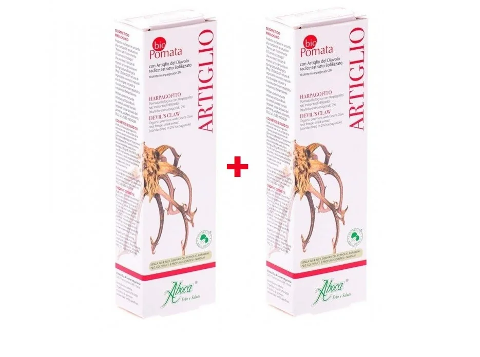 Pachet Artiglio Gheara diavolului 50ml + Artiglio Gheara diavolului 50ml Gratuit, Aboca