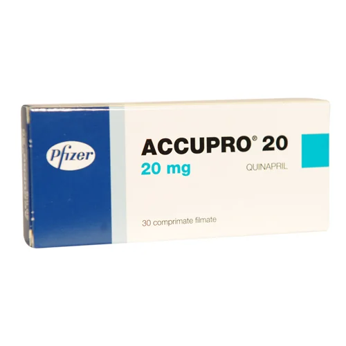 Accupro 20mg, 30 comprimate filmate, Pfizer