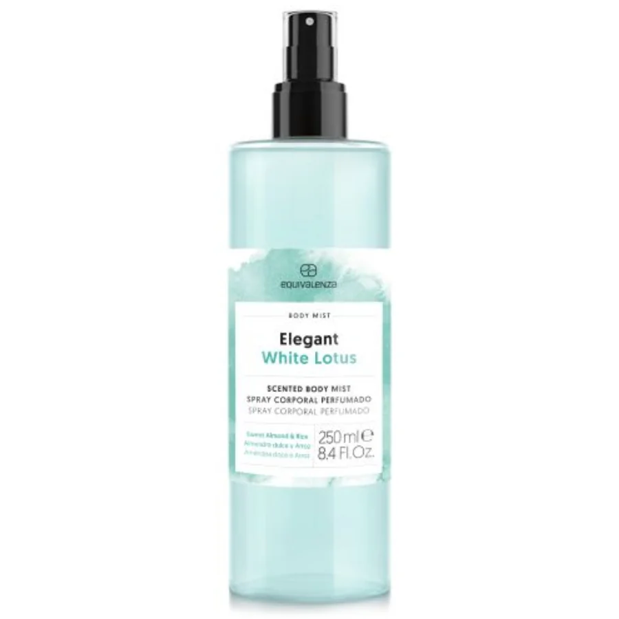 Spray de corp Elegant White Lotus, 250ml, Equivalenza