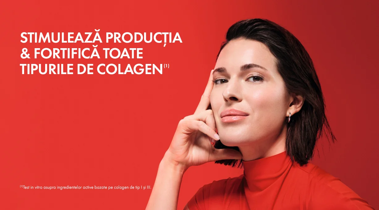 Stimuleaza productia de colagen pentru toate tipurile de ten