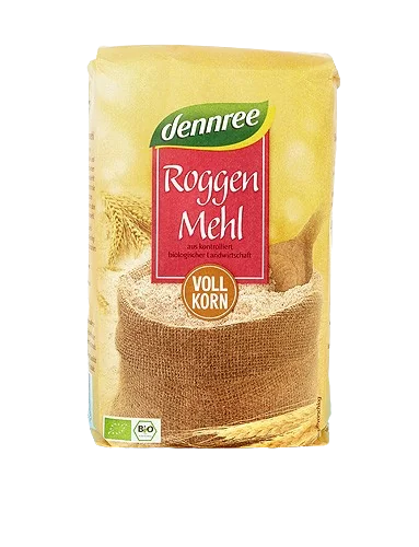 Faina integrala de secara eco, 1kg, Dennree