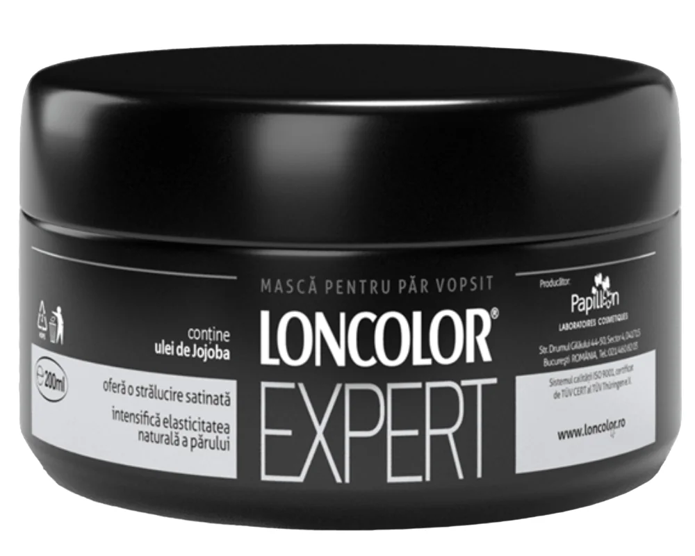 Masca pentru par vopsit Expert, 200ml, Loncolor