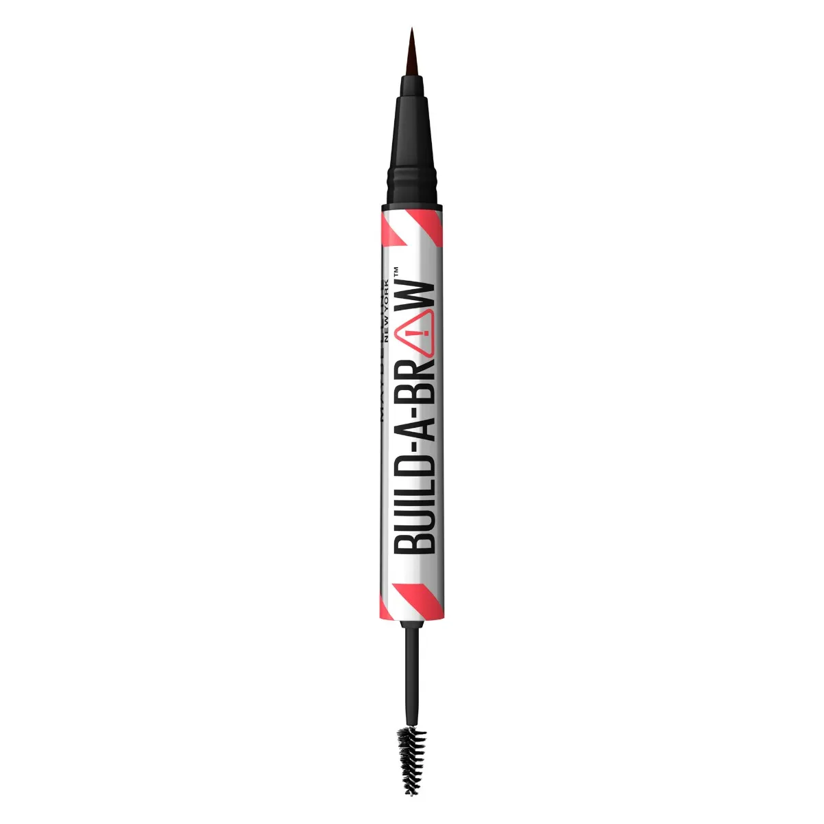 Marker de sprancene si gel de fixare 2 in 1 259 Ash Brown Build a Brow, 1.4g, Maybelline 