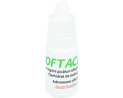 Oftacain picaturi oftalmice 4mg/ml, 10ml, Rompharm