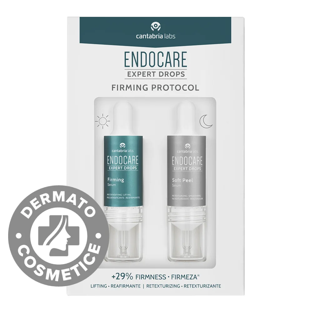 Ser pentru fermitate Endocare Expert Drops, 2 x 10ml, Cantabria Labs