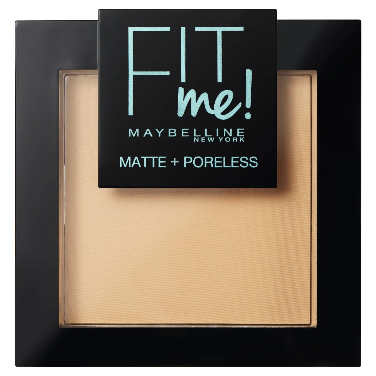 Pudra compacta Fit Me Matte + Poreless 130 Buff Beige, 9g, Maybelline 