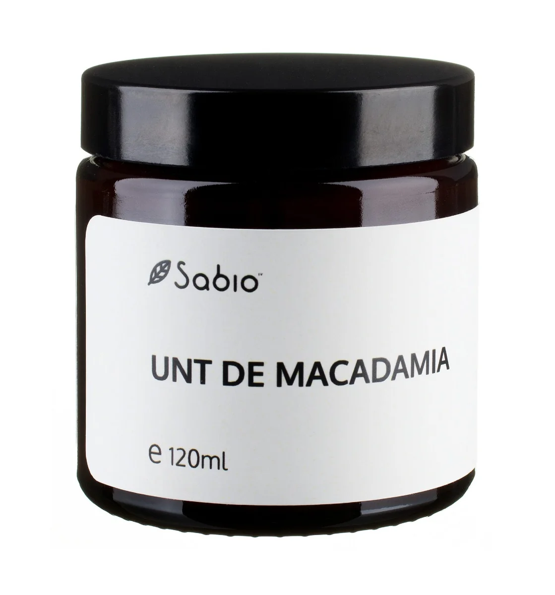 Unt de macadamia, 120ml, Sabio