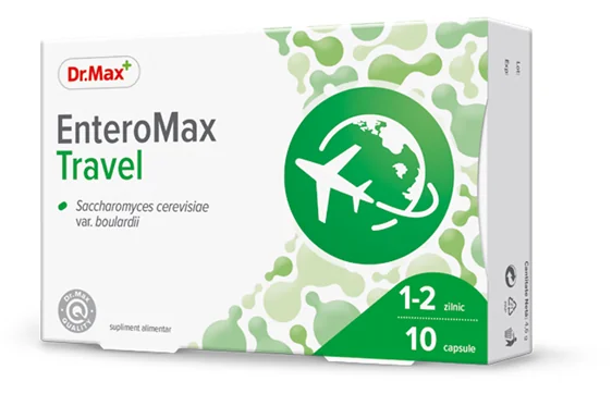 Dr. Max Enteromax Travel, 10 capsule