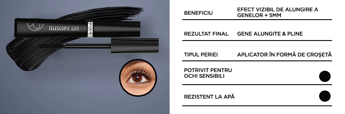 Mascara Telescopic Lift Beneficiu