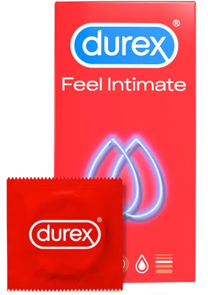 Prezervative Feel Intimate, 6 bucati, Durex 