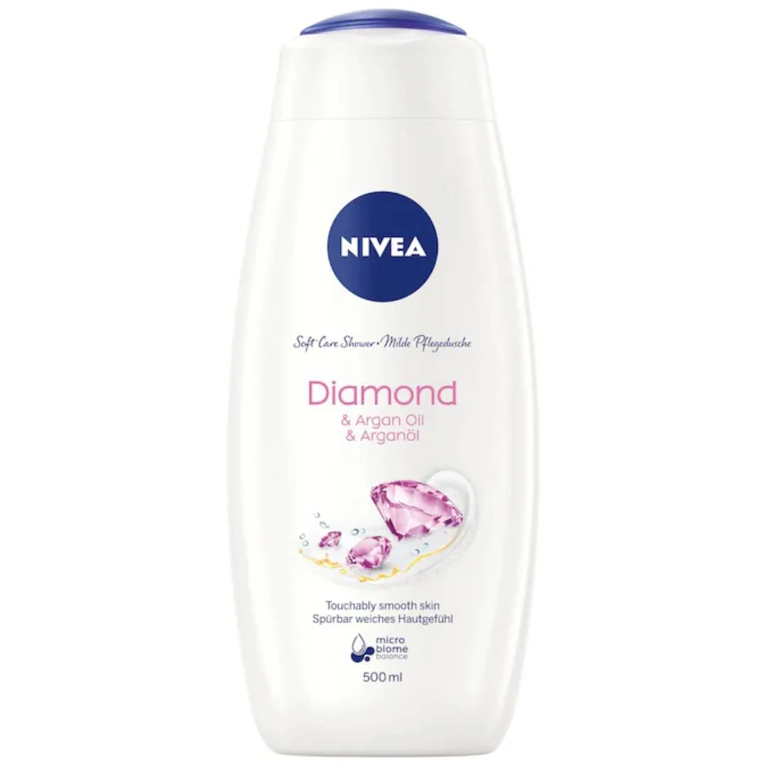 Gel de dus Care & Diamond, 500ml, Nivea