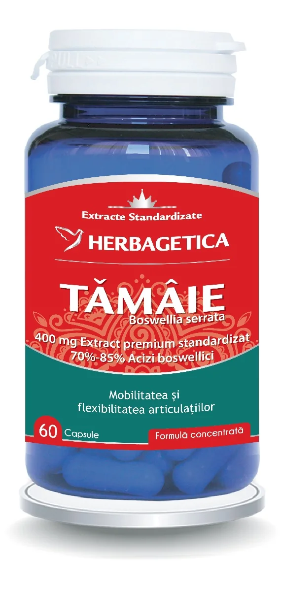 Tamaie Boswellia serrata, 60 capsule, Herbagetica