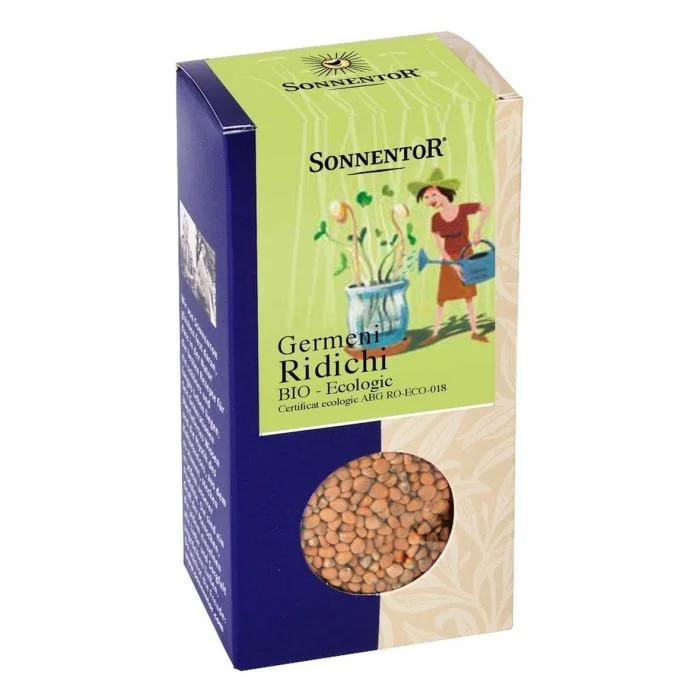 Seminte Bio - Germeni Ridichi, 120g, Sonnentor