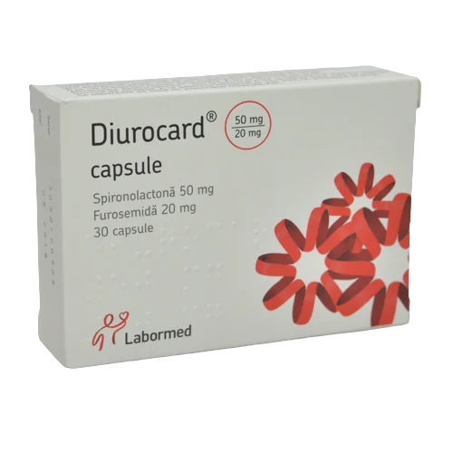 Diurocard 50mg, 30 capsule, Labormed