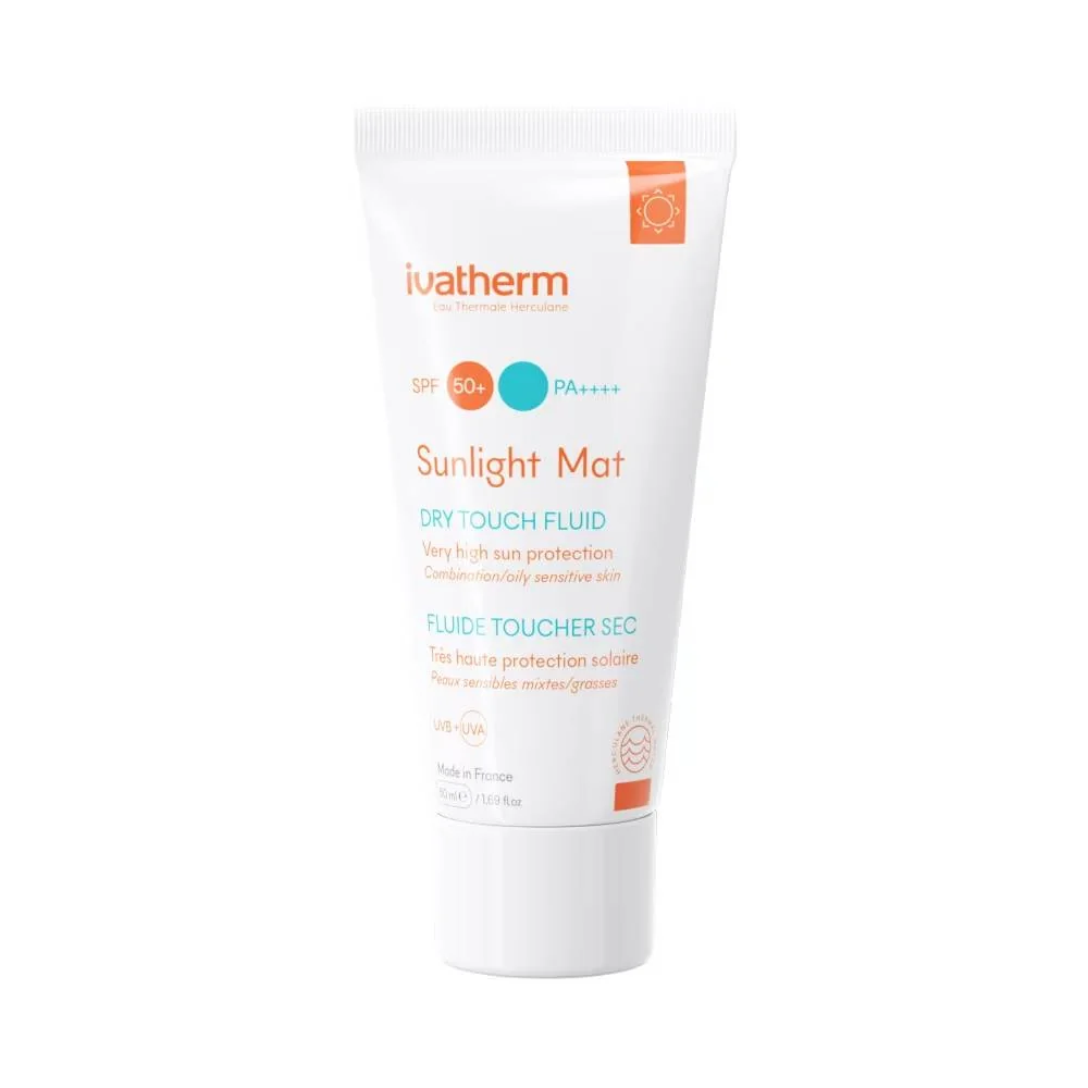 Crema hidratanta cu protectie solara Sunlight SPF50+, 50ml, Ivatherm 