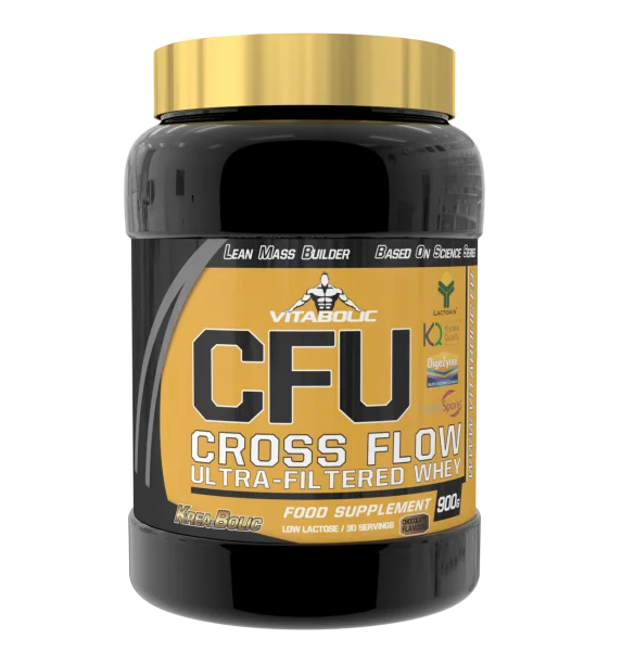 CFU Lean Mass Builder Whey Ciocolata, 900g, Vitabolic