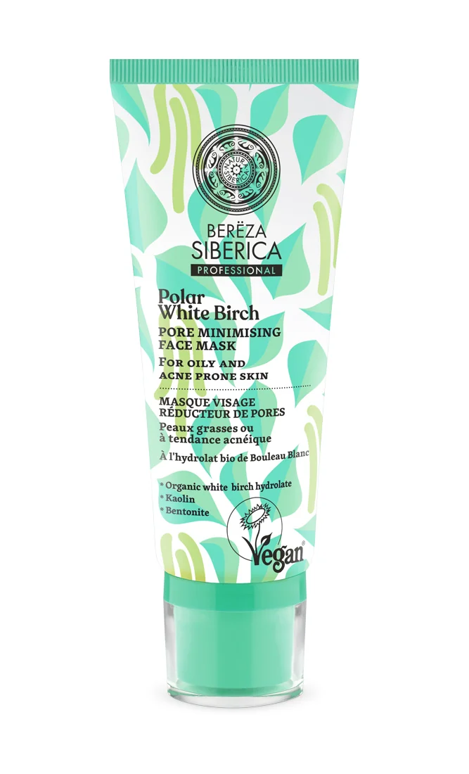 Masca de fata cu mesteacan alb, 100ml, Natura Siberica