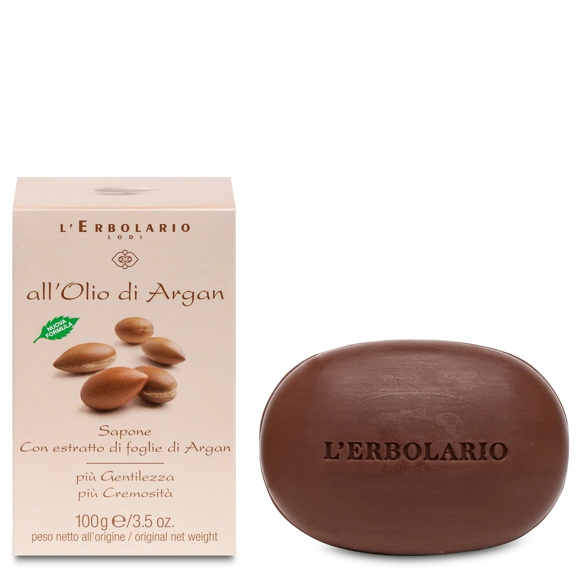 L'Erbolario Sapun cu ulei de argan, 100g