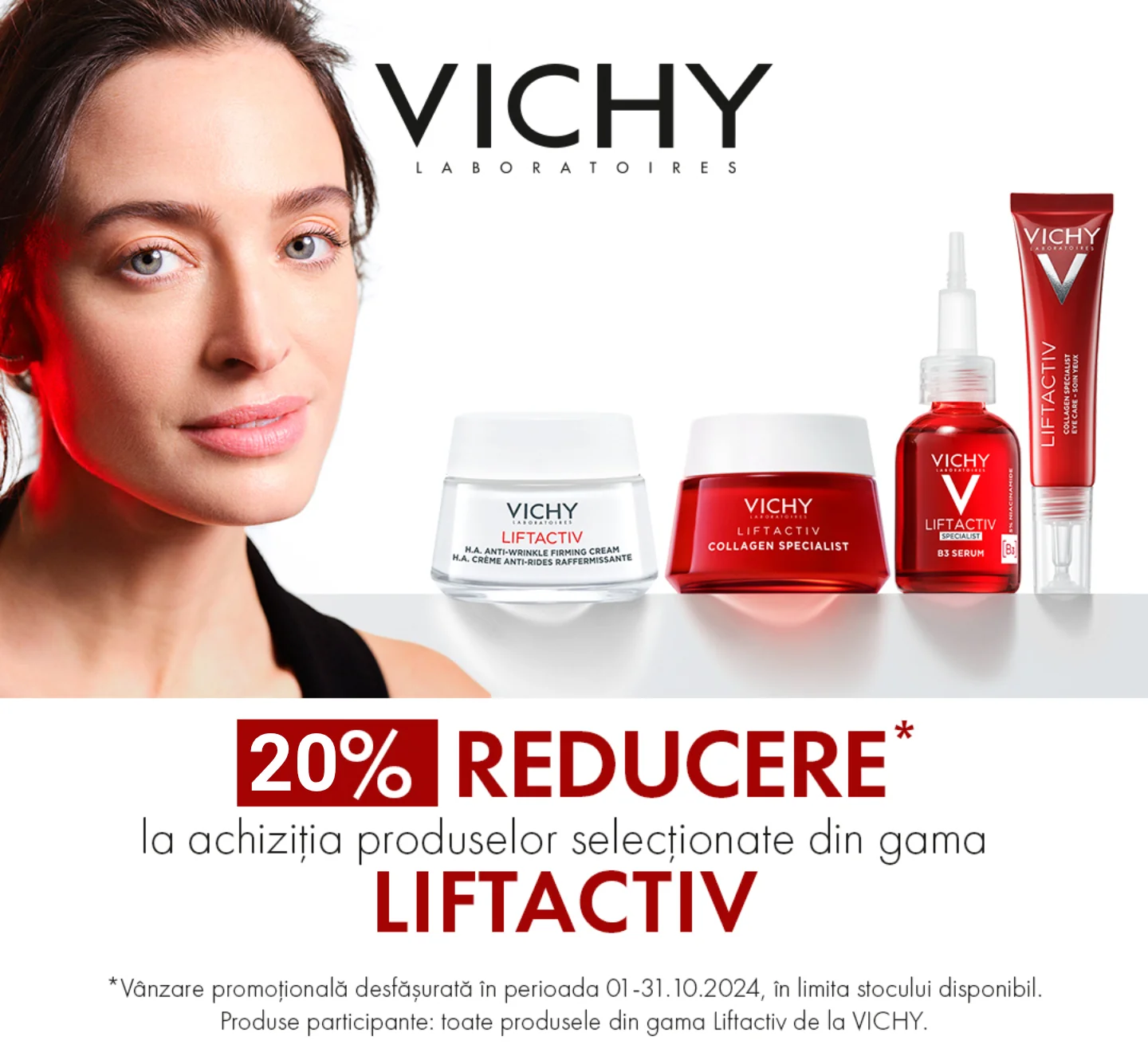 Ofertele lunii Octombrie 2024 Vichy Liftactiv