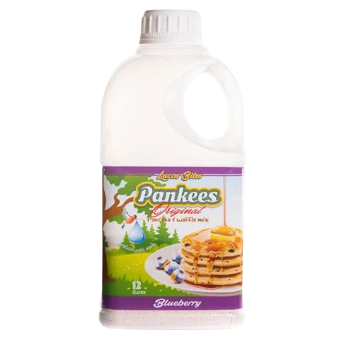 Mix faina pentru clatite si wafe Blueberry Pankees, 290g, Lucas Bites