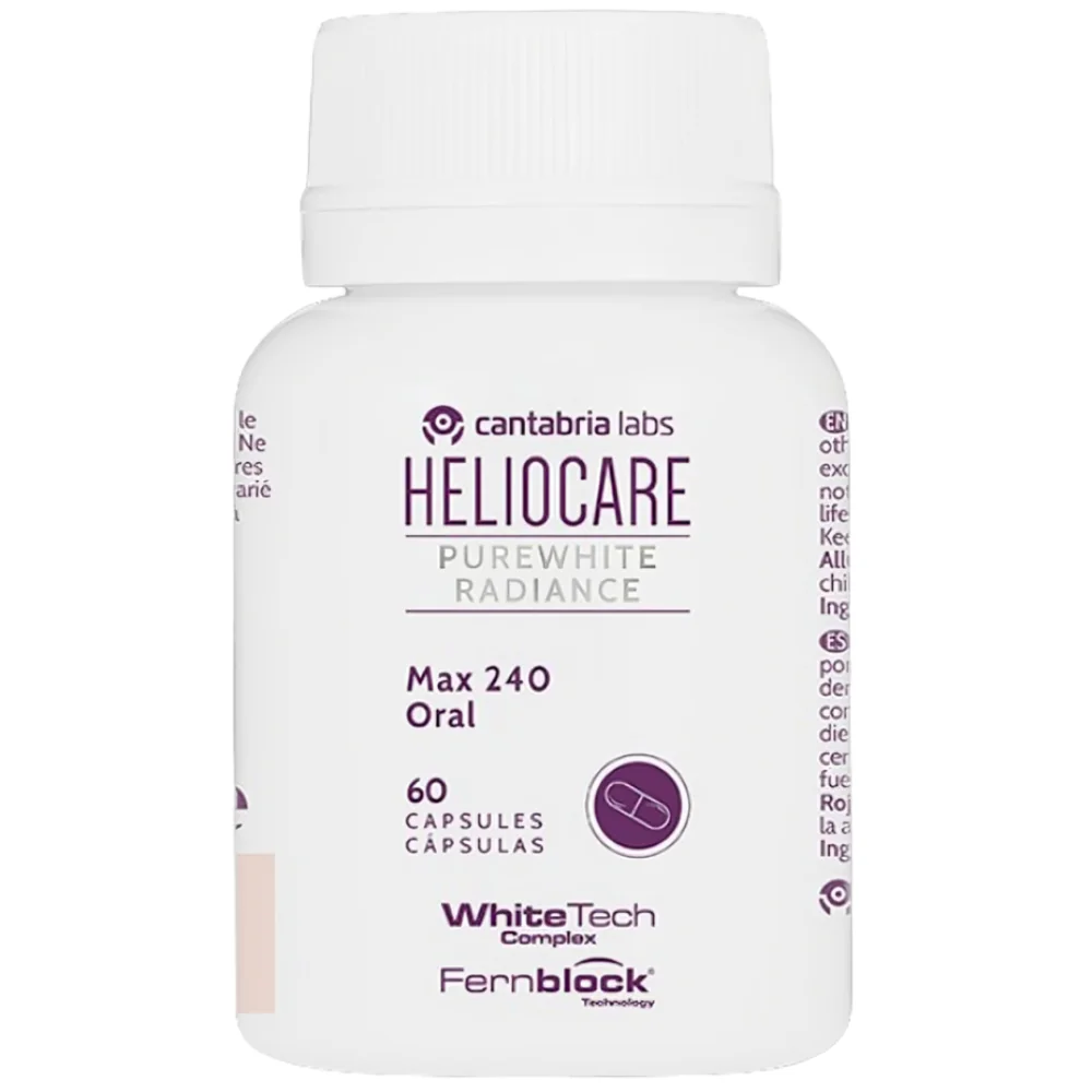 Heliocare Oral Purewhite 240mg, 60 capsule, Cantabria Labs