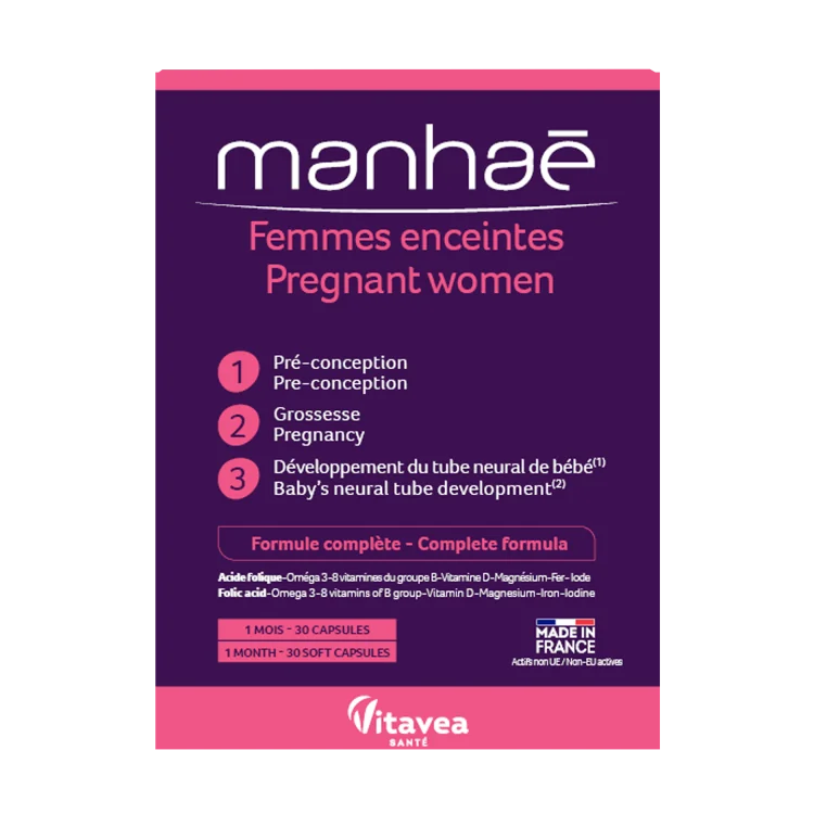 Femmes Enceintes, 30 capsule, Manhae