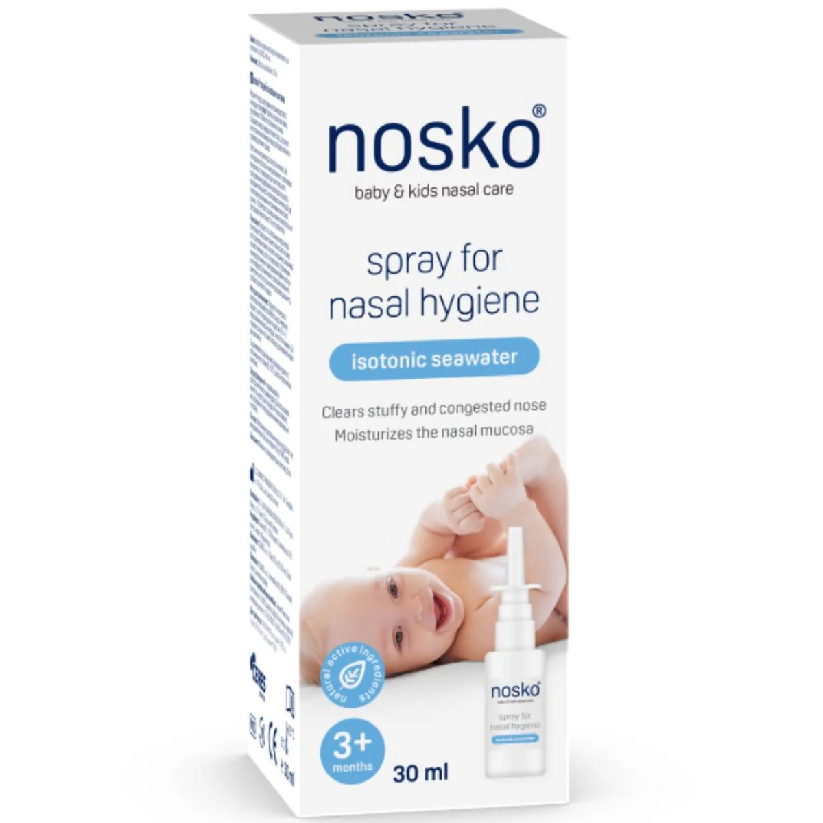 Spray pentru igiena nazala, 30ml, Nosko Baby