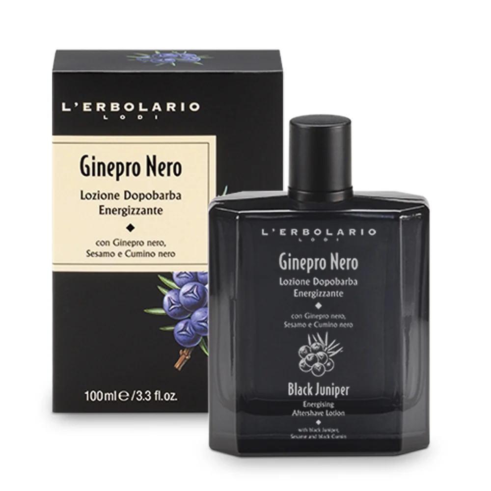 L'Erbolario Lotiune dupa ras Black Juniper, 100ml