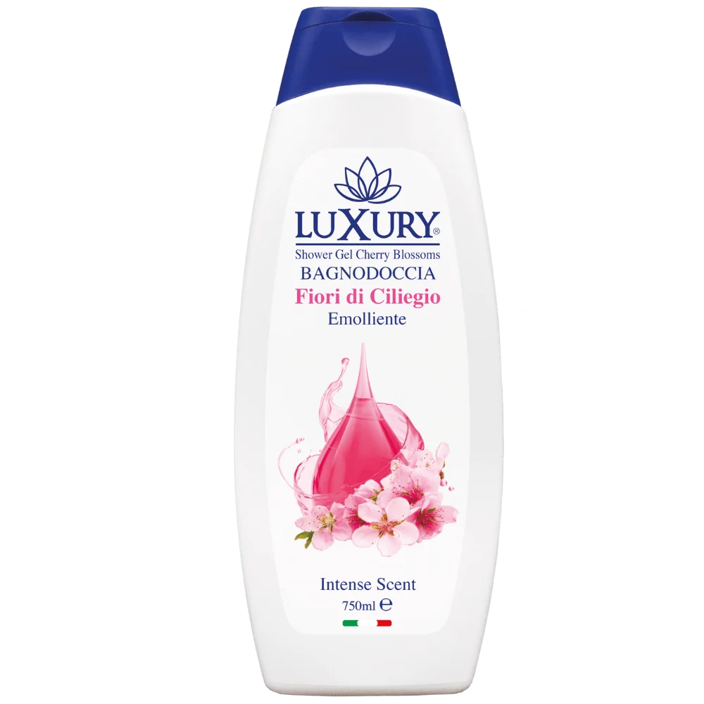 Gel de dus cu flori de cires, 750ml, Luxury