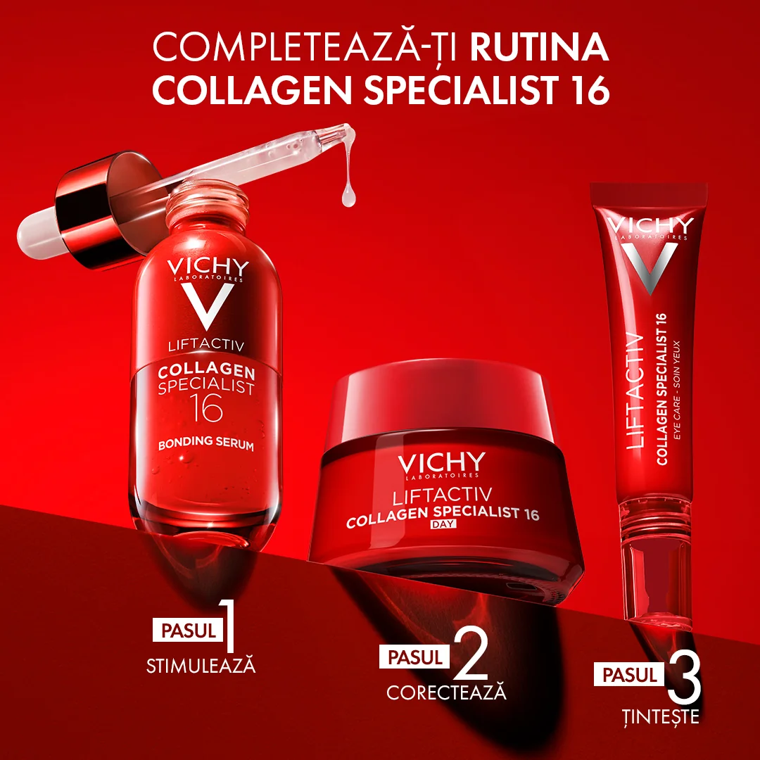 Mod de utilizare Crema de ochi LiftActiv Collagen Specialist 16, 15ml, Vichy