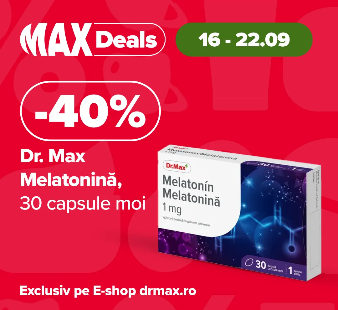 Max Deals Septembrie 2024 Melatonina